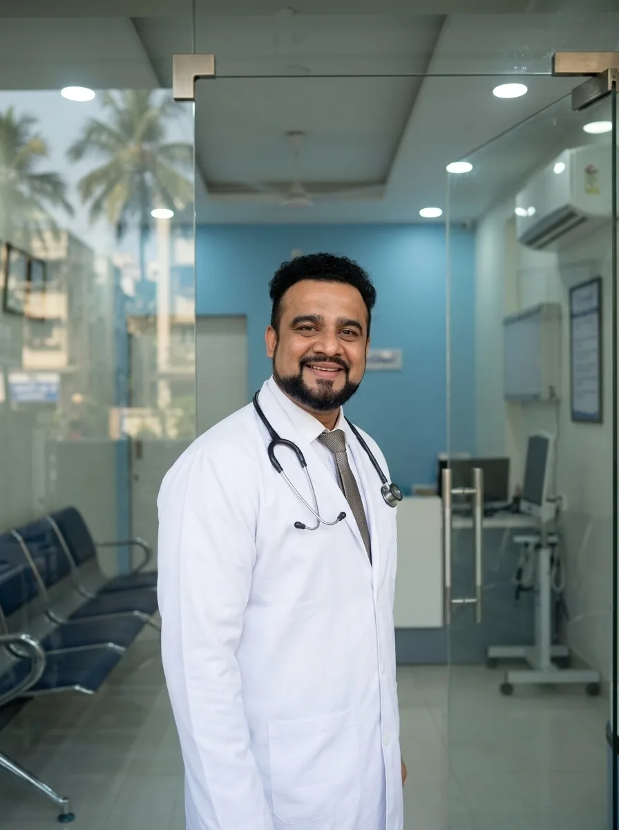 Dr. Deepak Bhaskar, orthopedic doctor for Charkop